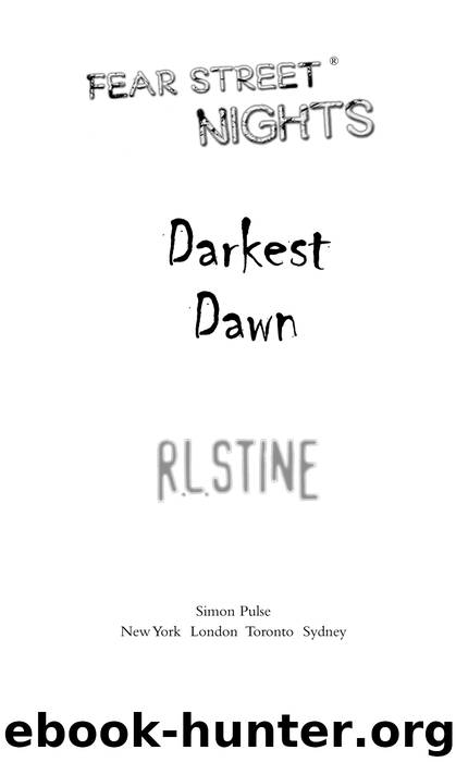 Darkest Dawn by R.L. Stine