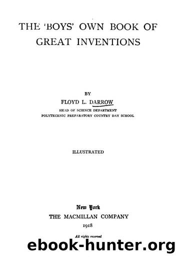 Darrow by The 'Boys' Own Book of Great Inventions (1957)