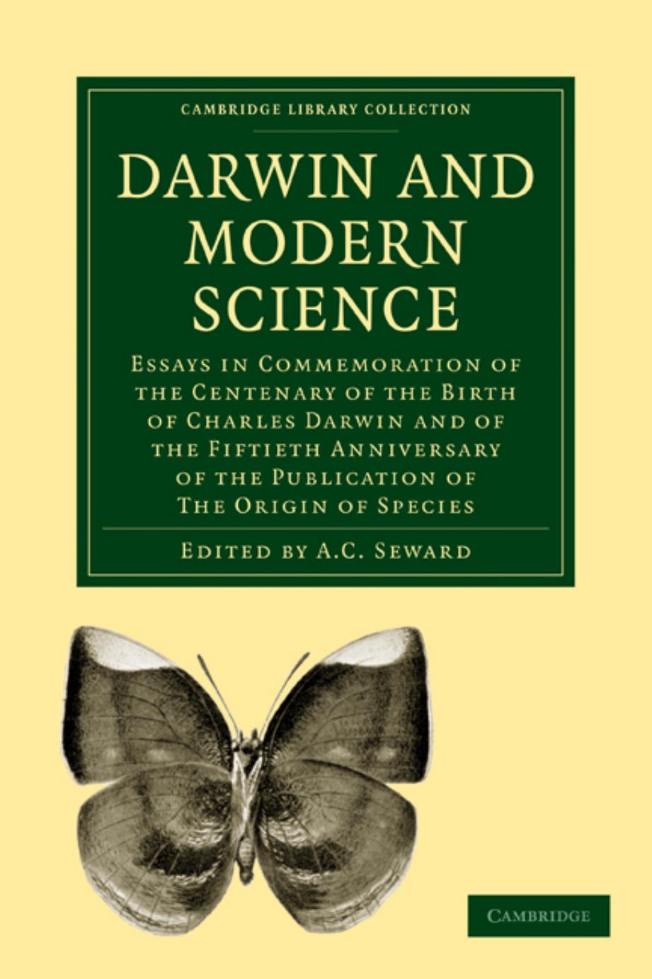 Darwin and Modern Science by A. C. Seward