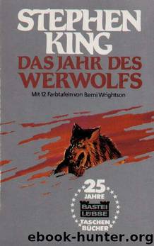 Das Jahr Des Werwolfs by Stephen King