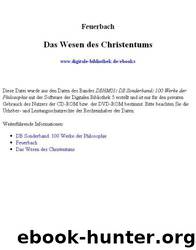 Das Wesen des Christentums by Feuerbach