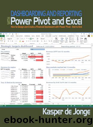 Dashboarding and Reporting with Power Pivot and Excel by de Jonge Kasper