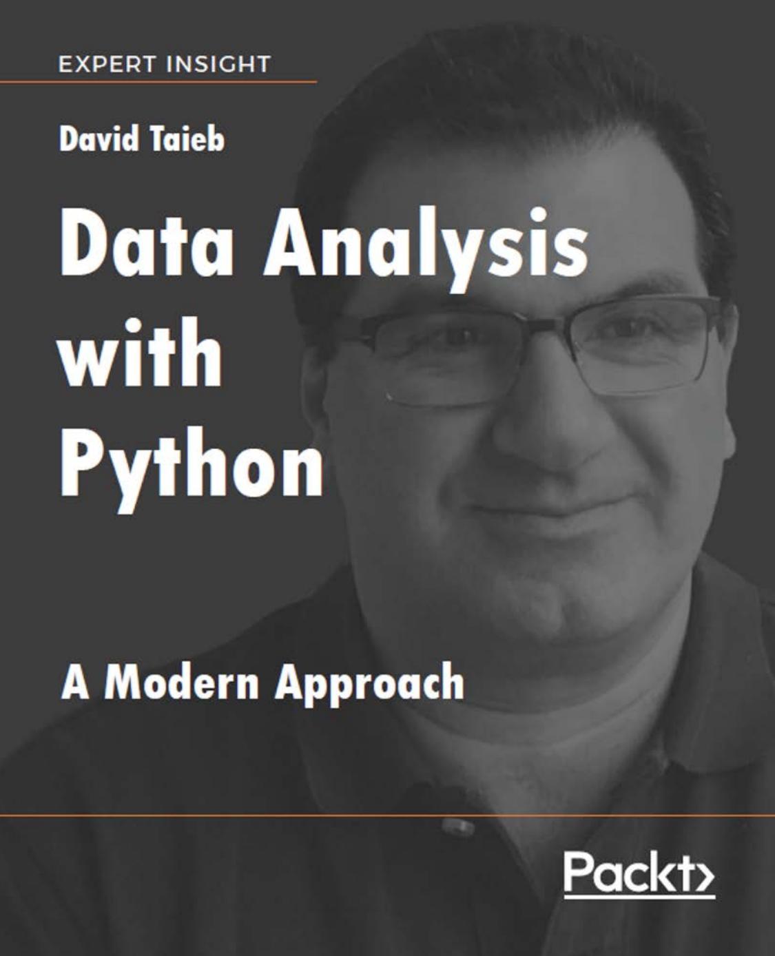 Data Analysis With Python: A Modern Approach by David Taieb