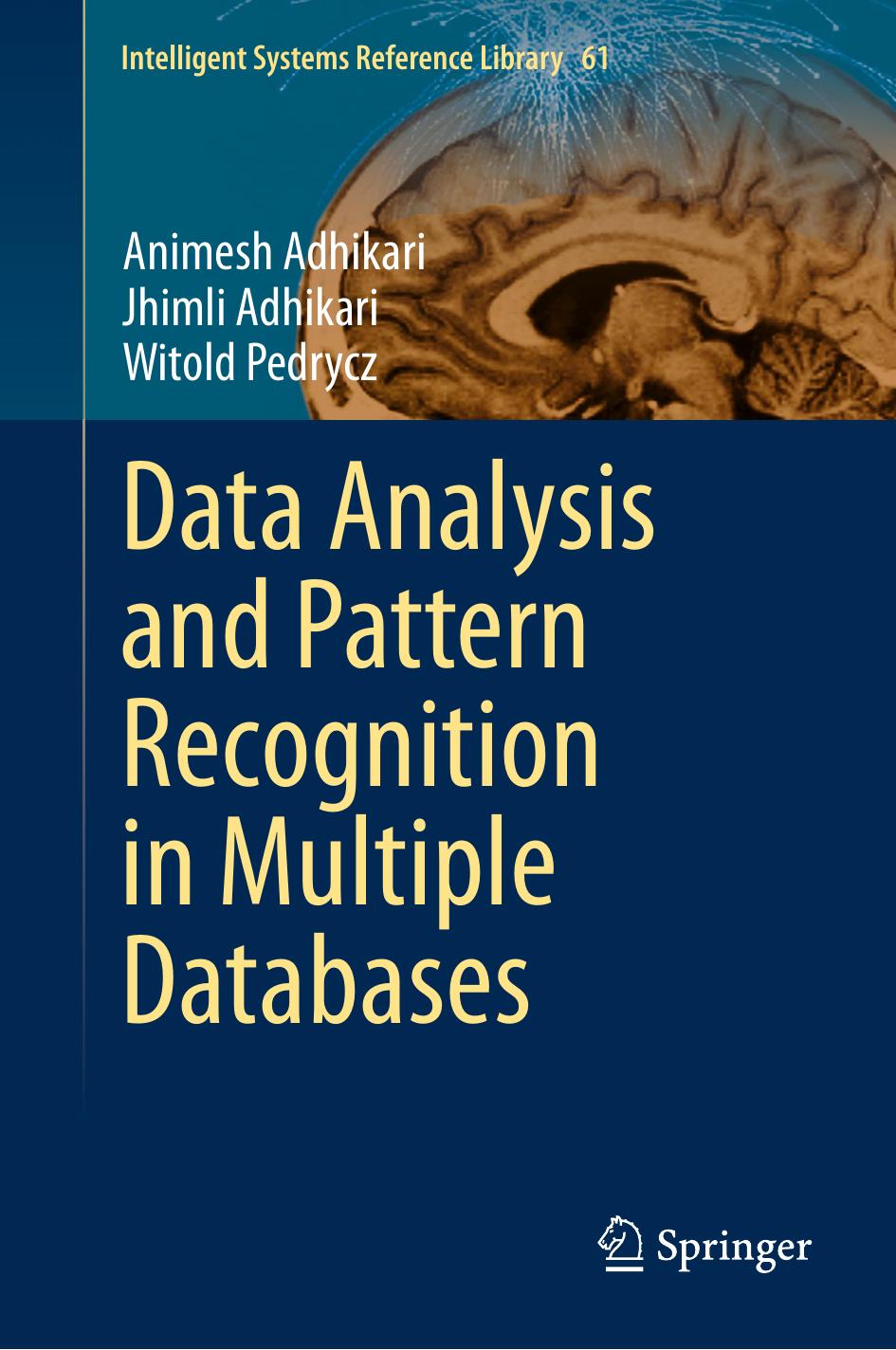 Data Analysis and Pattern Recognition in Multiple Databases (Repost) by Unknow