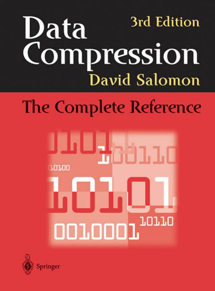 Data Compression The Complete Reference by David Salomon