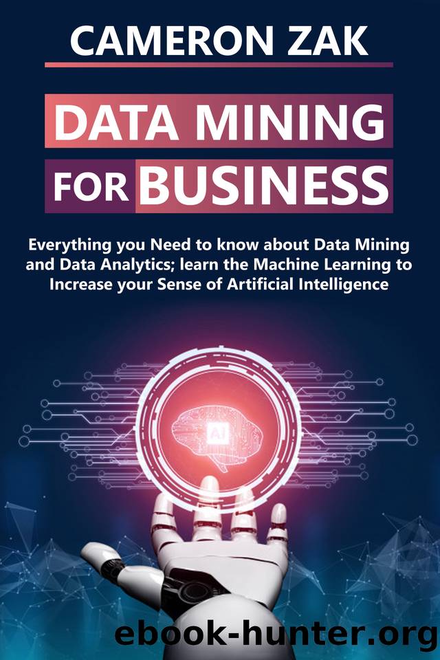 Data Mining For Business: Everything You Need To Know About Data Mining And Data-Analytic; Learn The Machine Learning To Increase Your Sense Of Artificial Intelligence. by Zak Cameron
