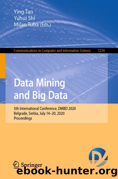 Data Mining and Big Data by Unknown