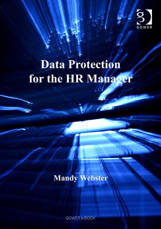 Data Protection for the HR Manager by Mandy Webster