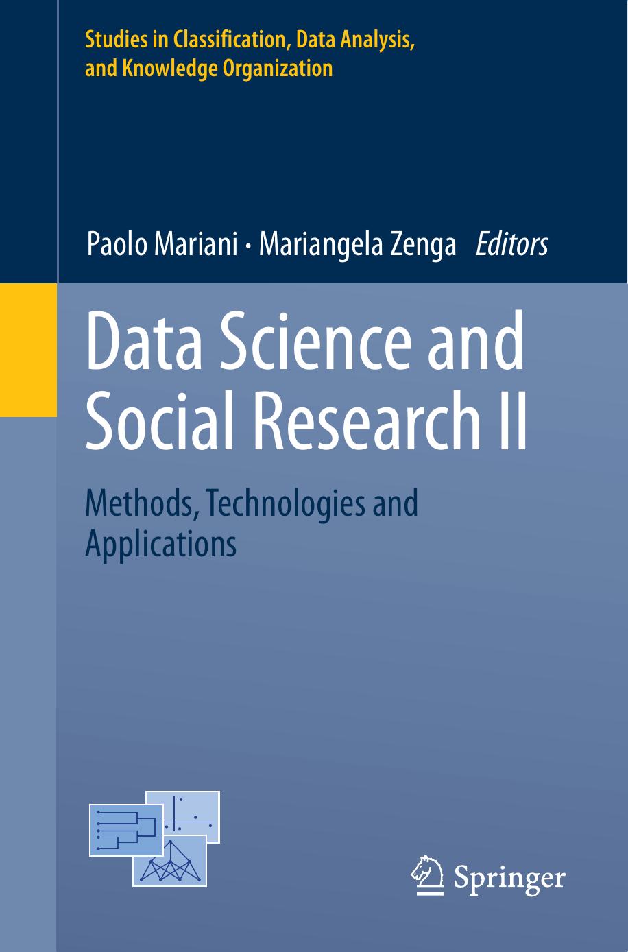 Data Science and Social Research II: Methods, Technologies and Applications by Paolo Mariani Mariangela Zenga