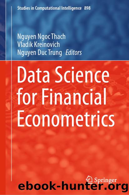 Data Science for Financial Econometrics by Unknown