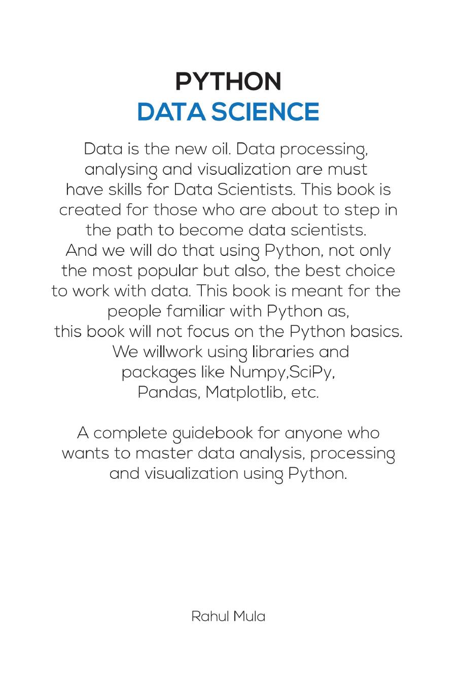 Data Science with Python For Complete Beginners by Unknown