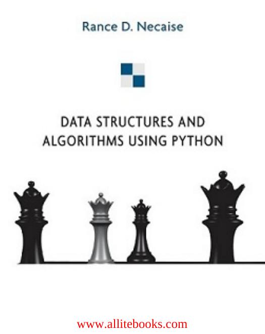Data Structures and Algorithms Using Python by Unknown