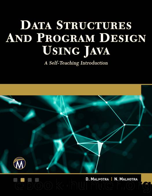 Data Structures and Program Design Using JAVA by Layla S. Mayboudi