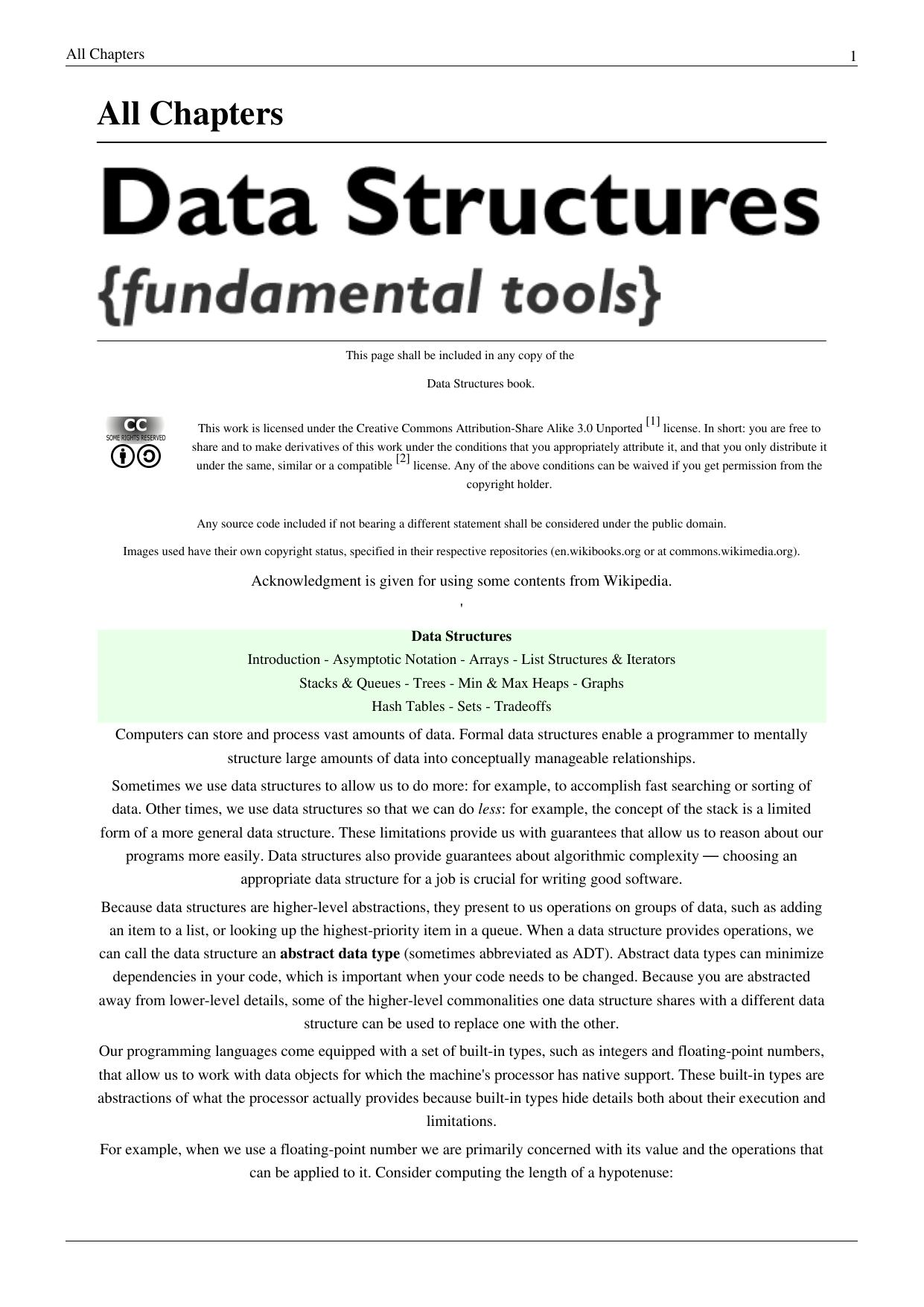 Data Structures by (anonymous)