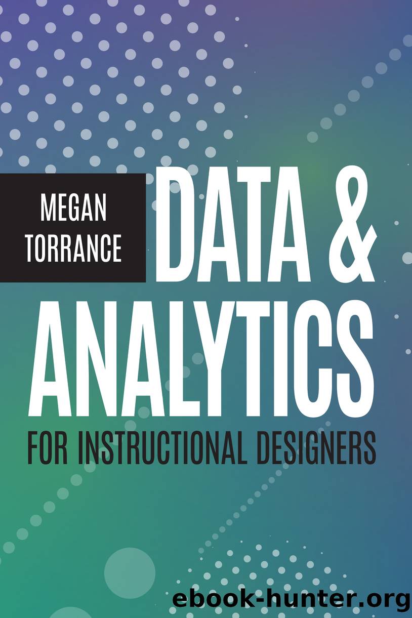 Data and Analytics for Instructional Designers by Megan Torrance