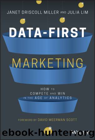 Data-First Marketing by Janet Driscoll Miller & Julia Lim & David Meerman Scott