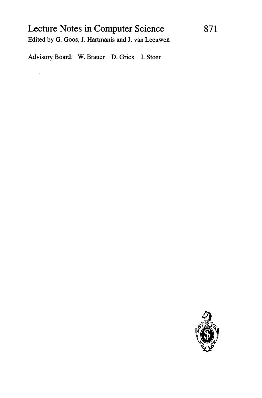 Database Issues for Data Visualization: IEEE Visualization '93 Workshop San Jose, California, USA, October 26, 1993 Proceedings by John P. Lee Georges G. Grinstein (eds.)