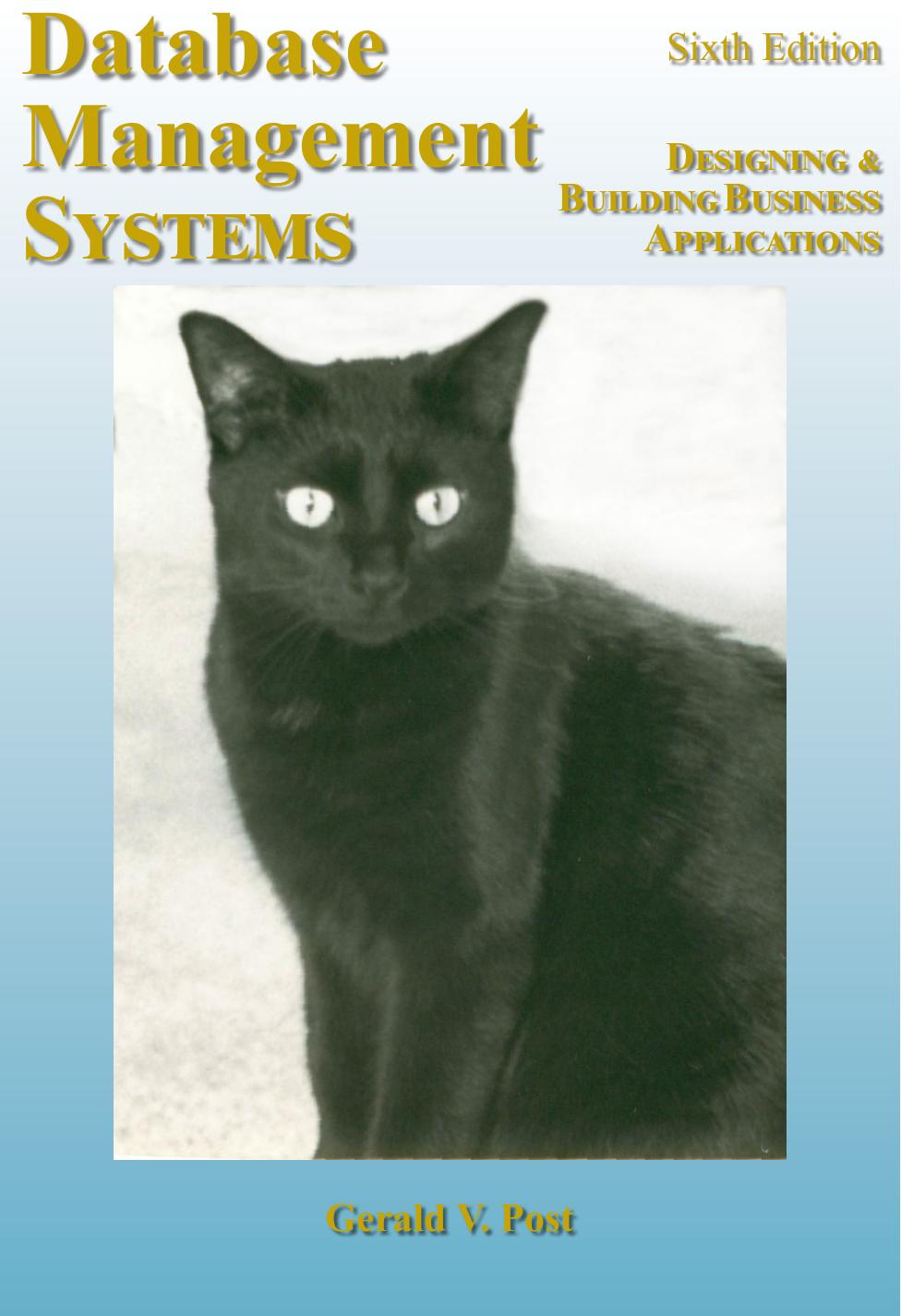 Database Management Systems Designing & Building Business Applications by Gerald V. Post