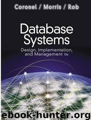 Database Systems: Design, Implementation, and Management, 10th Ed. by Carlos Coronel