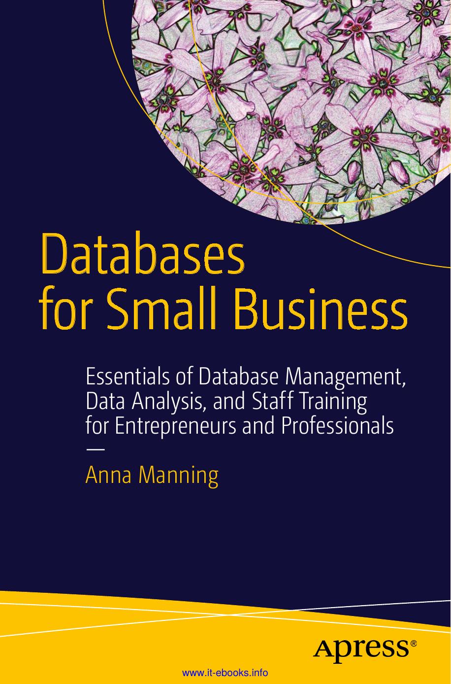 Databases for Small Business by Anna Manning