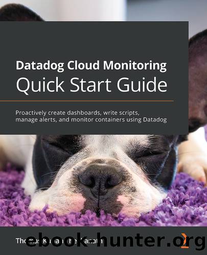Datadog Cloud Monitoring Quick Start Guide by Thomas Kurian Theakanath