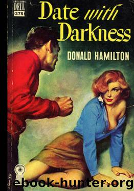 Date With Darkness (1947) by Donald Hamilton