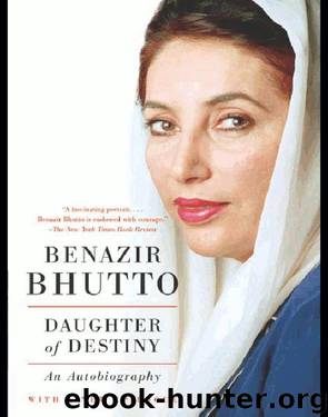 Daughter of Destiny by Benazir Bhutto
