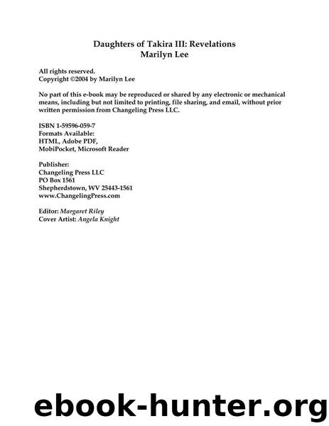 Daughters of Takira III: Revelations by Marilyn Lee