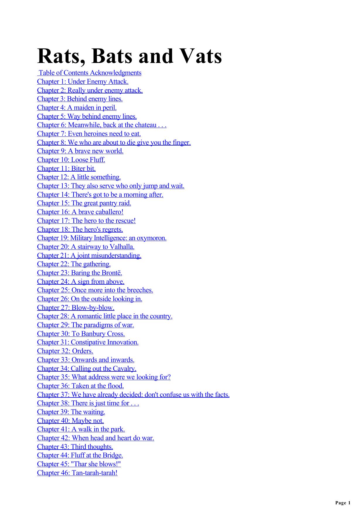 Dave Freer & Eric Flint by Rats Bats & Vats