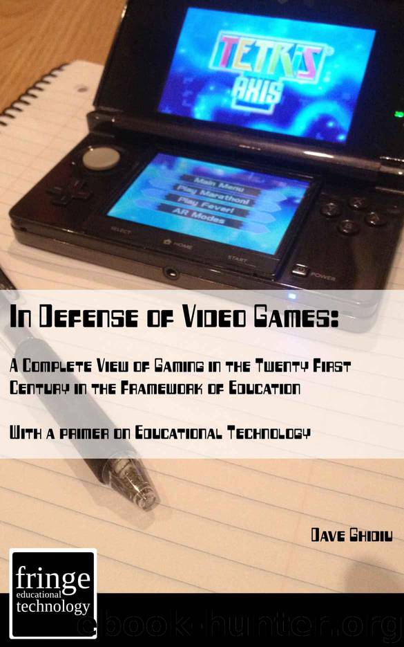 Dave's Boring Research Paper: A Wonderful Examination in Gaming in Education by Unknown