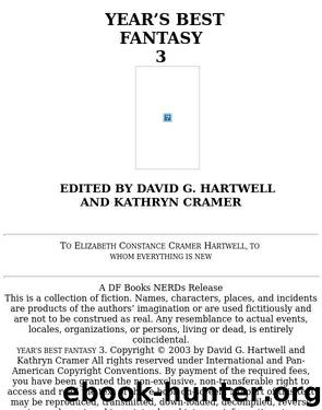 David G. Hartwell & Kathryn Cramer (ed) by Year's Best Fantasy 03