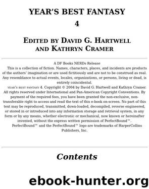 David G. Hartwell & Kathryn Cramer (ed) by Year's Best Fantasy 04