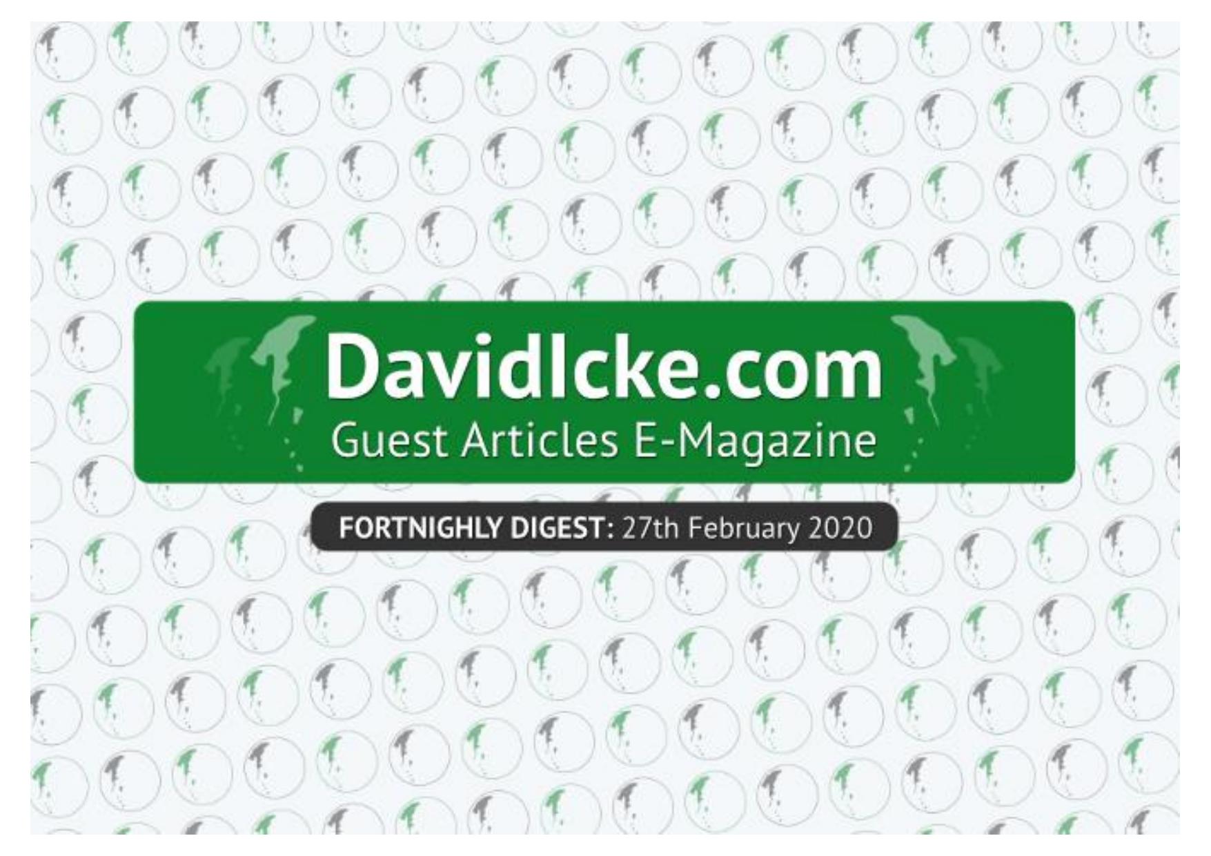 David Icke Guest Articles E-Magazine Volume 27 (2020) (PDF) by roflcopter2110