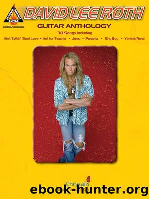 David Lee Roth--Guitar Anthology (Songbook) by David Lee Roth
