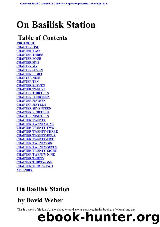 David Weber - [Honor Harrington 01] - On Basilisk Station by Weber David