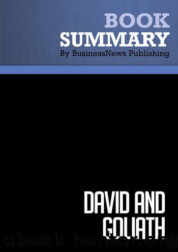 David and Goliath by BusinessNews Publishing