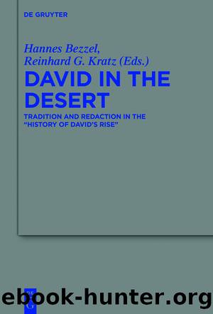 David in the Desert by Hannes Bezzel Reinhard G. Kratz