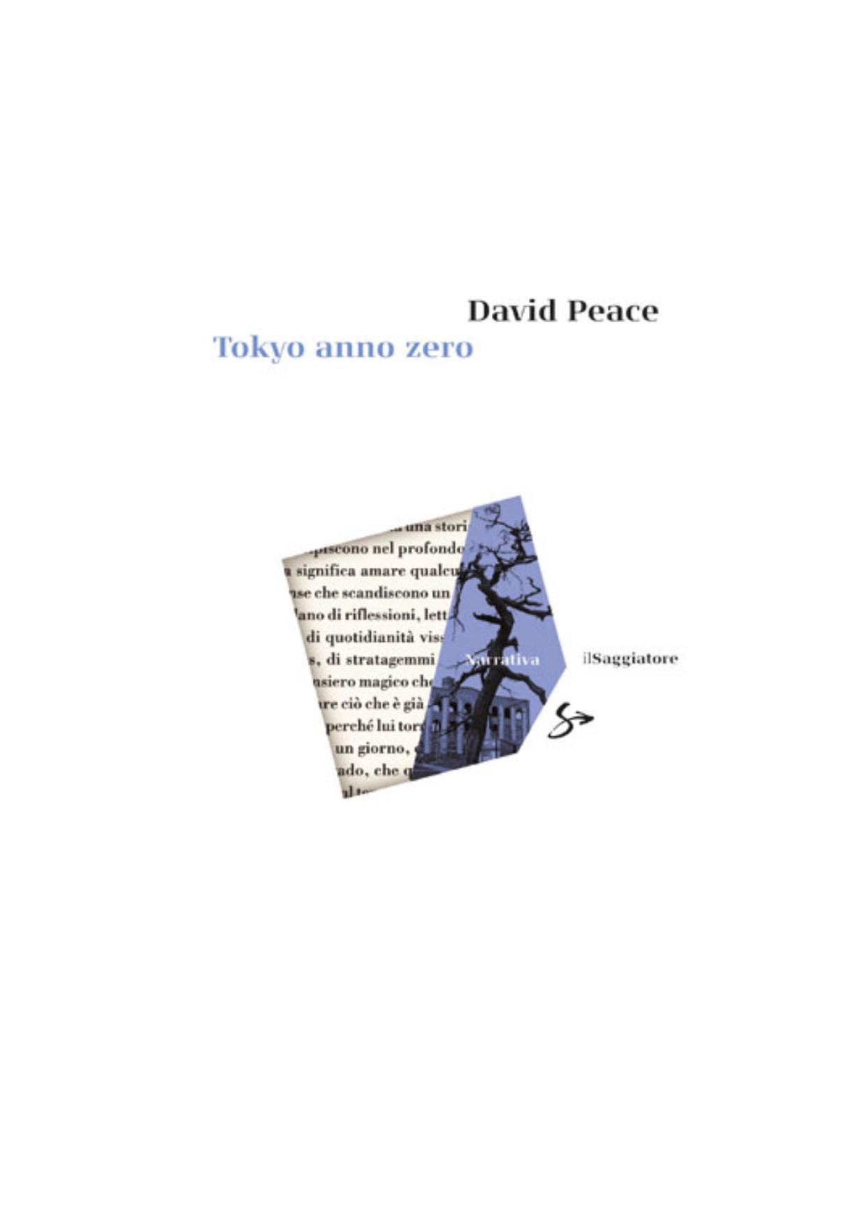 David peace-Tokyo anno zero by UWP