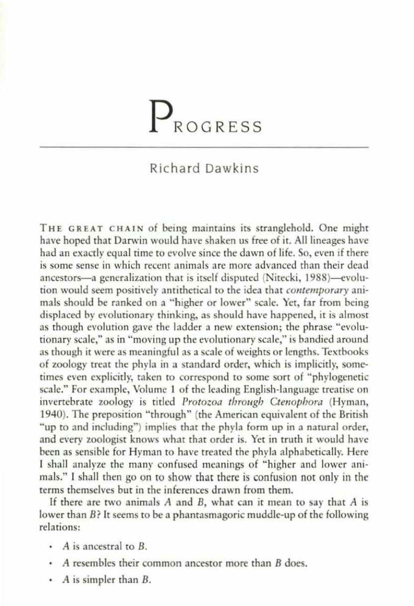 Dawkins, Richard by Progress (1992)