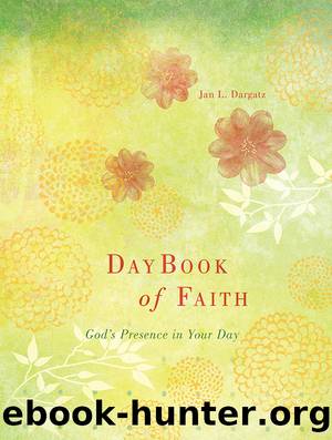 DayBook of Faith by Jan Dargatz