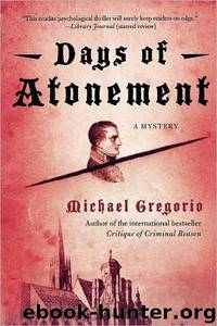 Days of Atonement by Michael Gregorio
