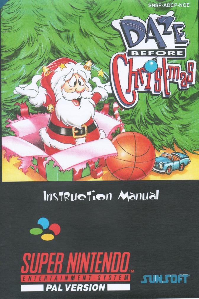 Daze Before Christmas ( Fan Translation ) by Unknown