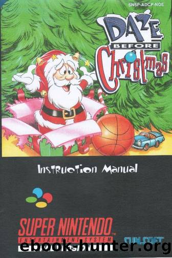 Daze Before Christmas (Europe)-manual by Unknown