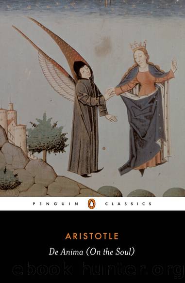 De Anima (On the Soul) by Aristotle & Hugh Lawson-Tancred