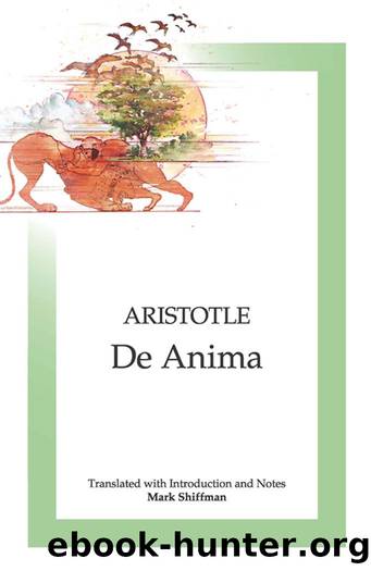 De Anima: On the Soul by Aristotle