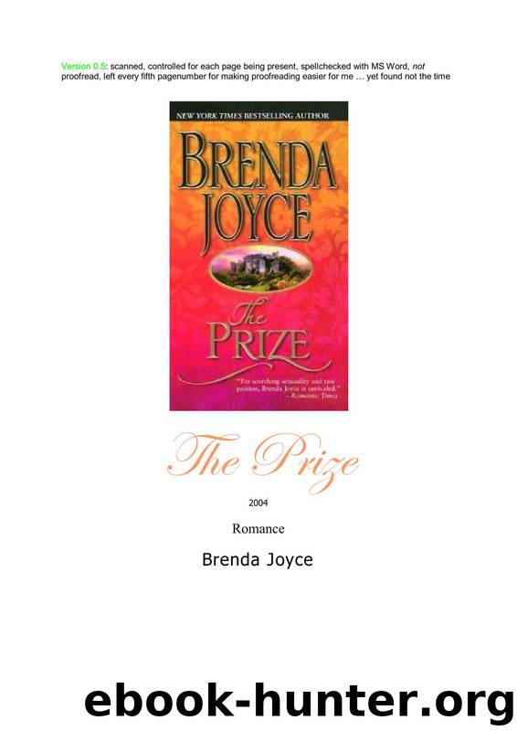 De Warenne Dynasty 04 - The Prize by Brenda Joyce