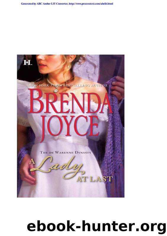 De Warenne Dynasty 07 - A Lady At Last by Brenda Joyce