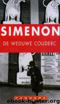 De weduwe Couderc (NL, 1942) by Georges Simenon