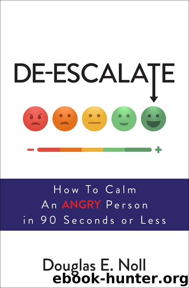 De-Escalate: How to Calm an Angry Person in 90 Seconds or Less by Douglas E. Noll