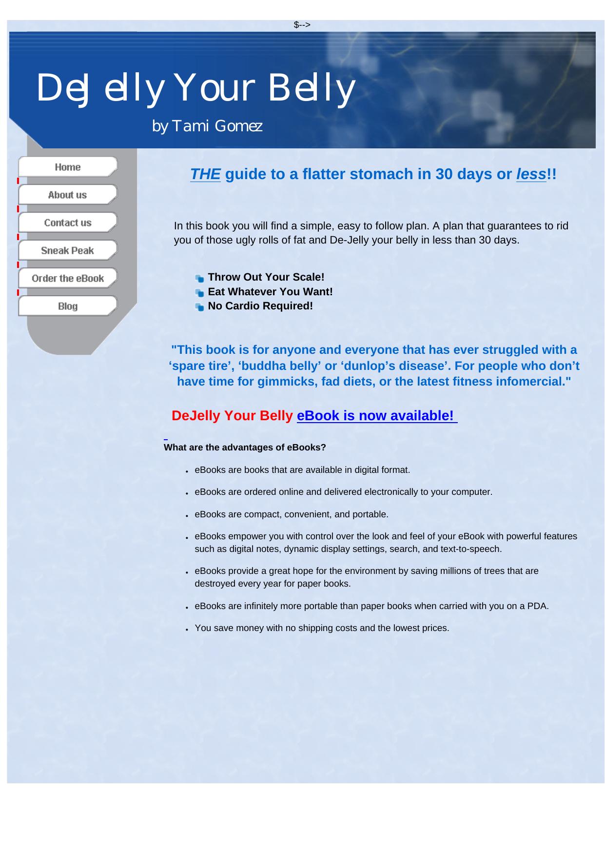 De-Jelly Your Belly. by Best of Kuszter's Collection